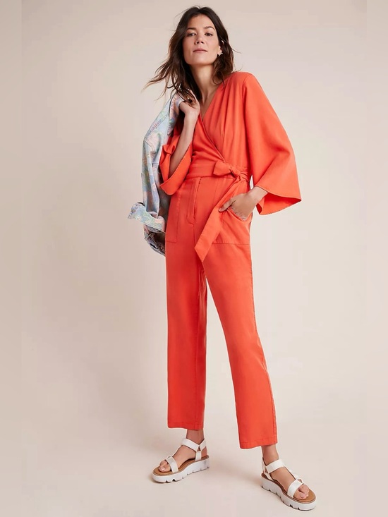 Anthropologie Pants - Anthropologie AMADI Genoveva Tencel Jumpsuit